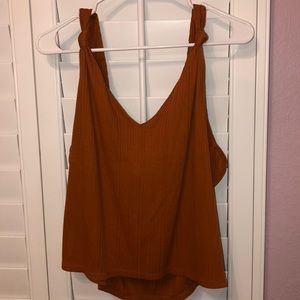 Burnt orange tank top